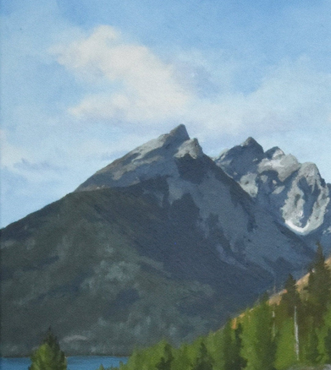 Grand Teton original painting