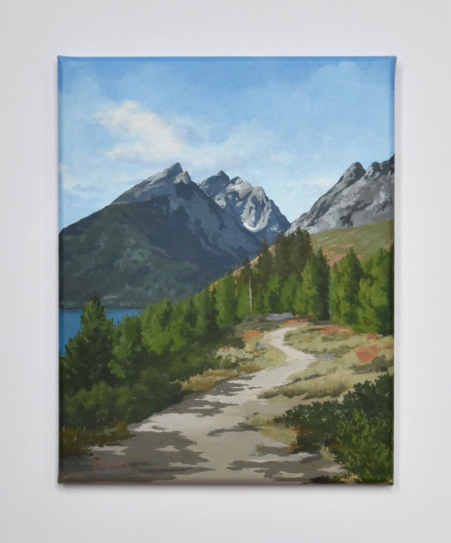 Grand Teton original painting